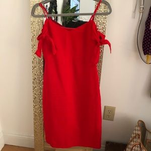 Red linen dress✨❤️🌊⭐️💃🏻 Abercrombie & Fitch